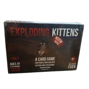 NEW Exploding Kittens NSFW Deck Edition ADULTS ONLY Card Game Factory Sealed